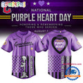Cleveland Guardians Purple Heart Day Baseball Jersey