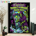 Cleveland Pill And Arcade Show 2024 Wall Art Poster Canvas