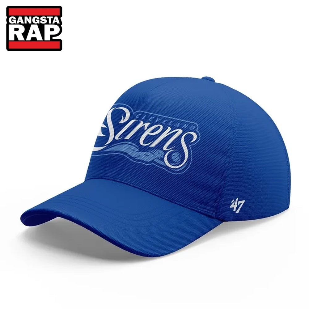 Cleveland Sirens 2028 WNBA Primary Logo Blue Cap