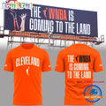 Cleveland WNBA Welcome To The Land 2025 Orange 3D Shirt