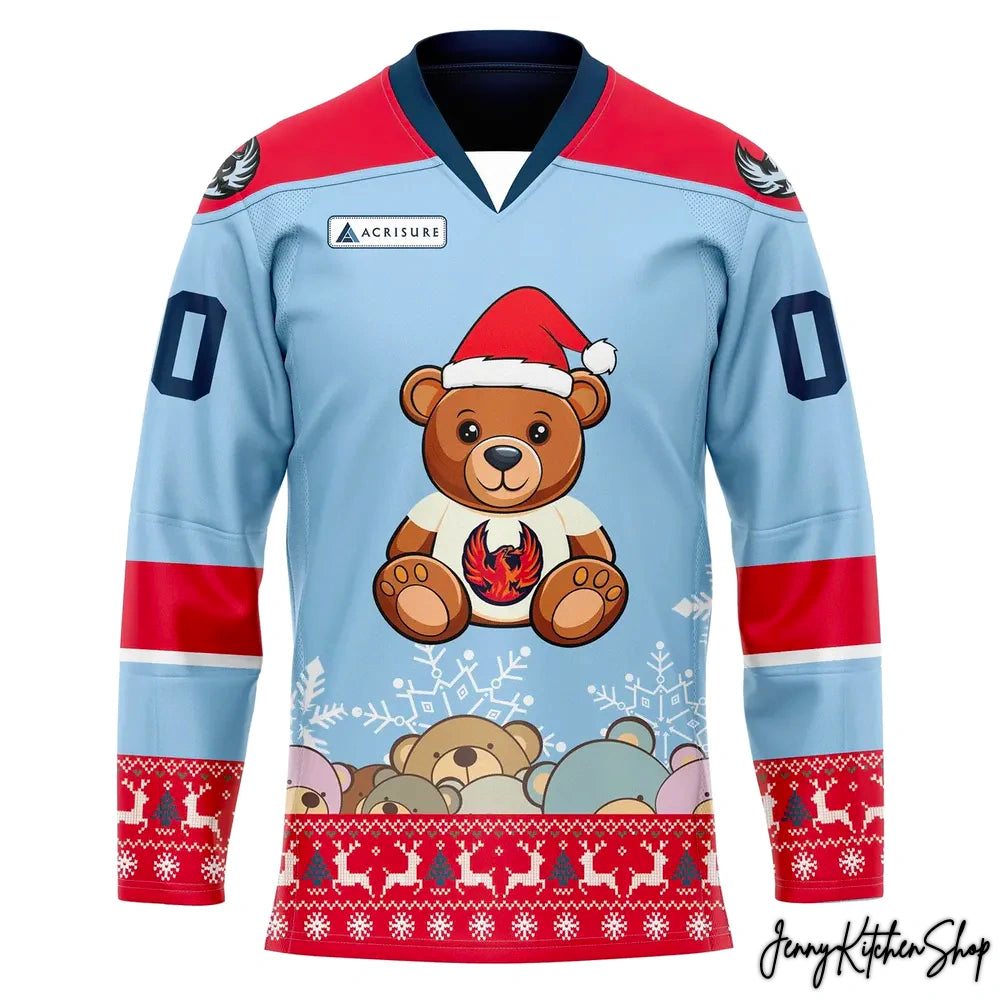 Coachella Valley Firebirds x Teddy Bear Toss Hockey Jersey