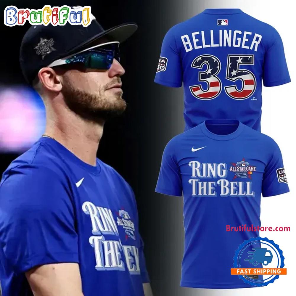 Cody Bellinger Yankees Royal Blue 2026 MLB All-Star Game MVP Ring The Bell 3D Shirt