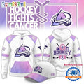 Colorado Avalanche Hockey Fights Cancer Limited Edition 2026 Hoodie