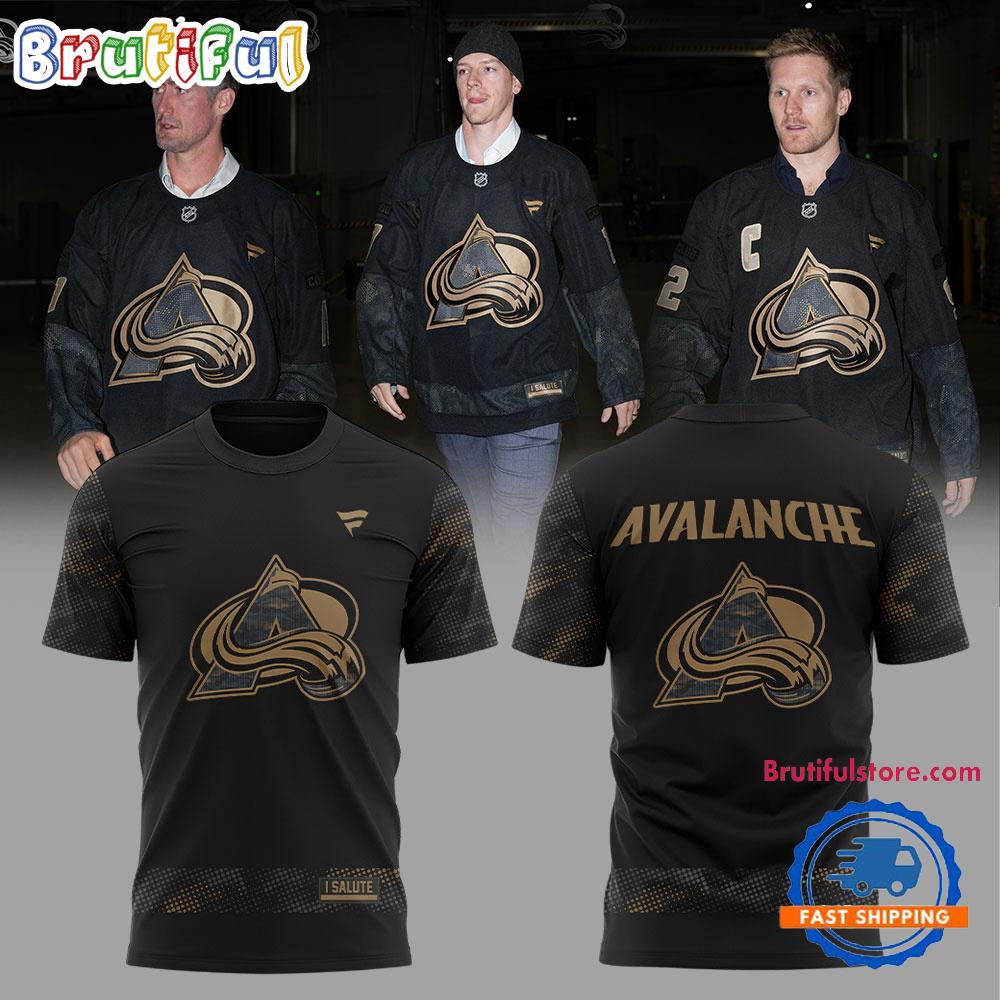 Colorado Avalanche Military Appreciation Night 2025 Limited T Shirt