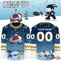 Colorado Avalanche x Peanuts Snow 2025 Hockey Jersey