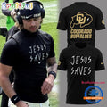Colorado Buffaloes Jesus Saves 2025 T Shirt