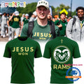 Colorado State Rams Jesus Won 2025 3D Shirt