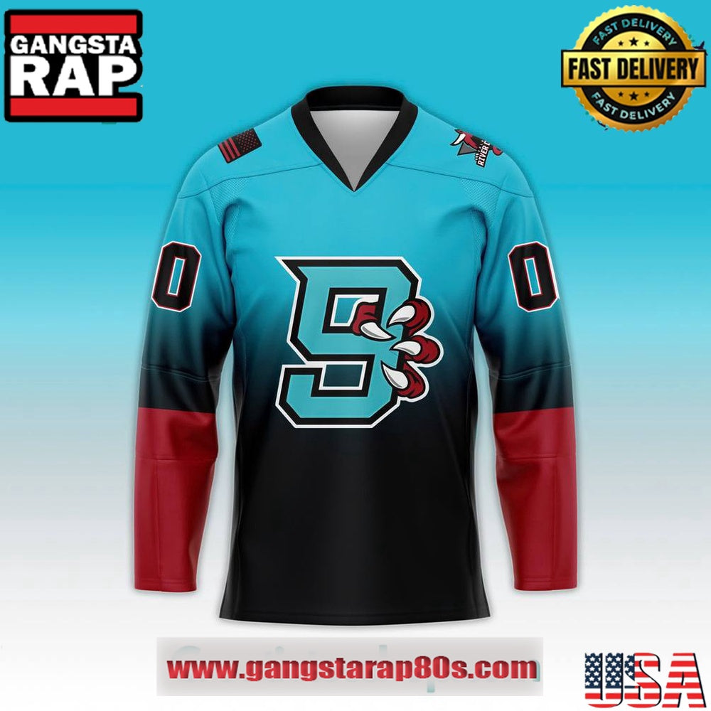 Columbus River Dragons Pietrantonio Tribute Special Custom Hockey Jersey