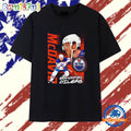 Connor McDavid Edmonton Oilers signature graphic T Shirt