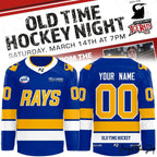 Corpus Christi IceRays 2026 Old Time Hockey Jersey