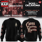 Cross Canadian Ragweed x Nebraska 2026 Black Hoodie T-Shirt