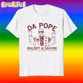 Da Pope Malort and Savior Water Into Old Style Stones Into Italian Beef T Shirt