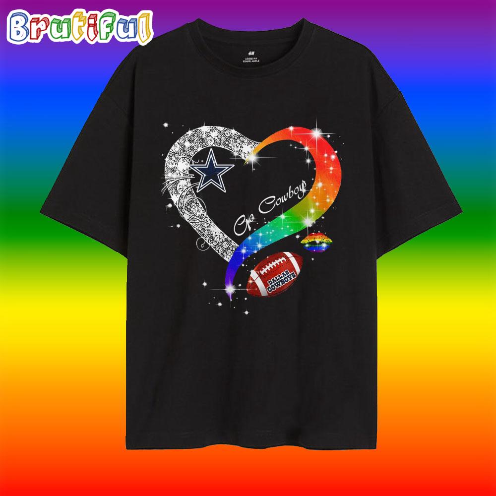 Dallas Cowboys 2025 LGBT Pride Day Vintage T Shirt