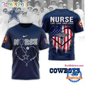 Dallas Cowboys 2026 NFL Army Nurse Corps 125th Anniversary 3D Shirt