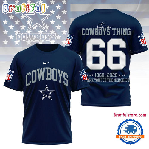 Dallas Cowboys 2026 NFL Legacy Limited Edition 3D Shirt