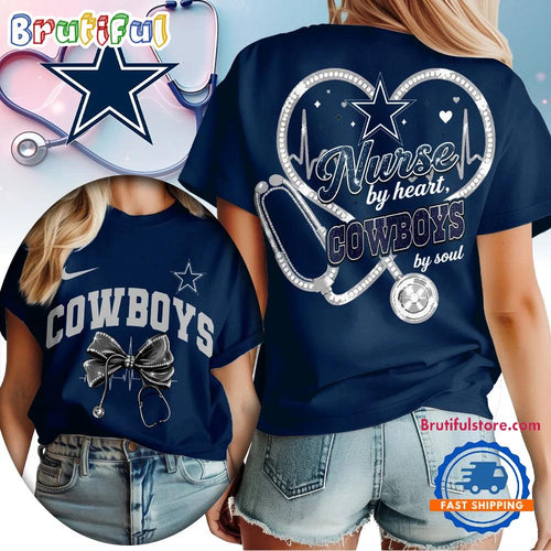 Dallas Cowboys 2026 NFL Nurse By Heart Unisex 3D Shirt