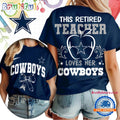 Dallas Cowboys 2026 NFL Retired Teacher Unisex T Shirt
