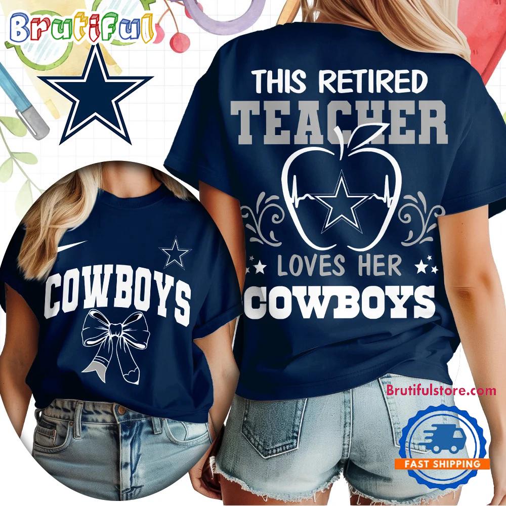 Dallas Cowboys 2026 NFL Retired Teacher Unisex T Shirt