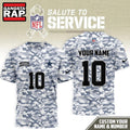 Dallas Cowboys 2026 NFL Salute to Service Camo New Design 3D Shirt, Football New Design Shirt