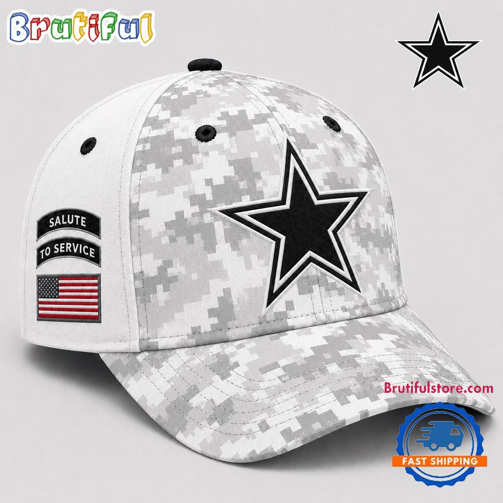 Dallas Cowboys 2026 NFL Salute to Service Digital Camo Baseball Cap
