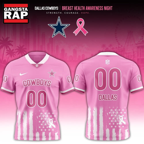 Dallas Cowboys 2026 x Breast Health Awareness Night Limited Edition Football Jersey