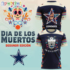 Dallas Cowboys Dia De Los Muertos Hoodie T-Shirt