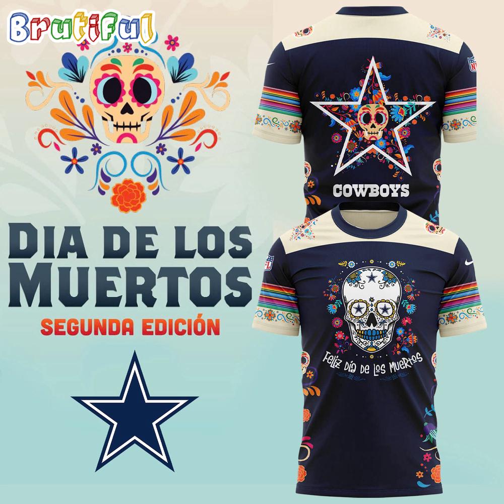 Dallas Cowboys Dia De Los Muertos Hoodie T-Shirt