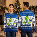 Dallas Cowboys Grinch Santa Hat Ugly Christmas Sweater