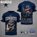 Dallas Cowboys NFL 9 11 25th Anniversary Never Forget Memorial 3D T Shirt