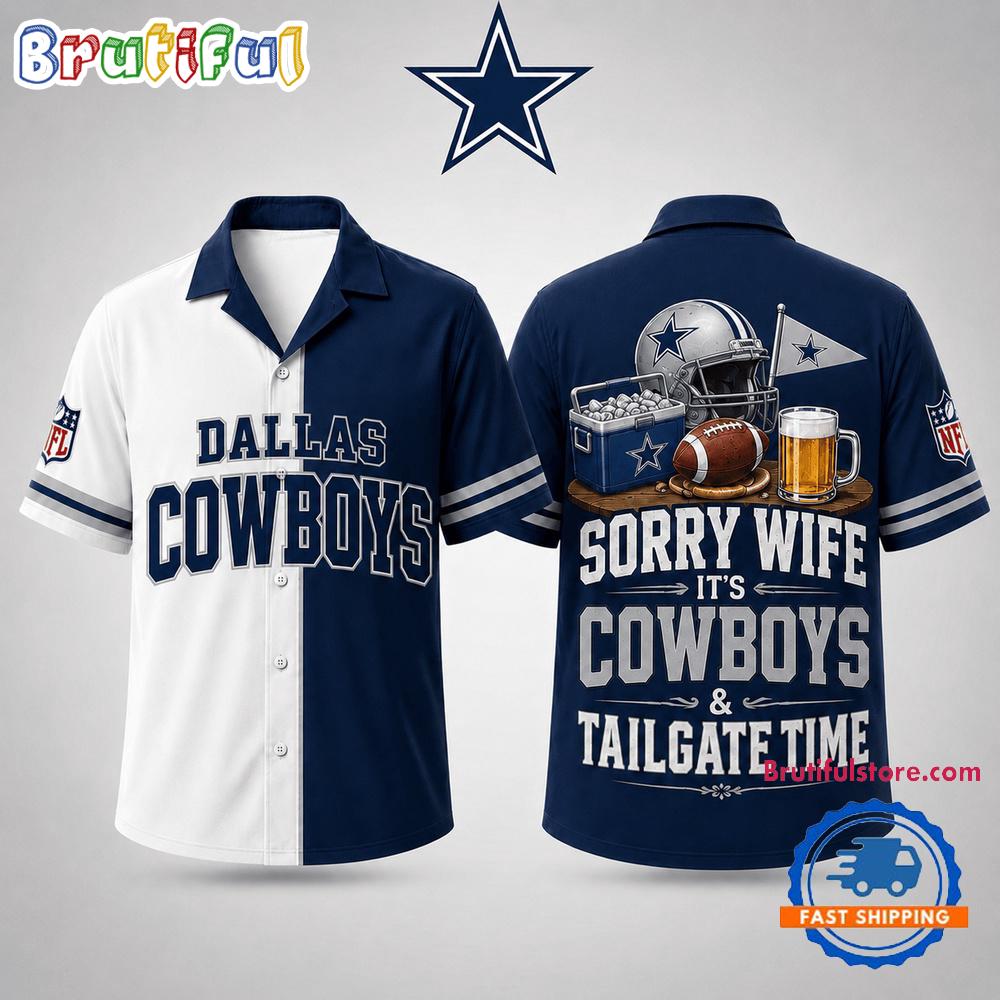 Dallas Cowboys NFL Funny Football Fan Hawaiian Shirt