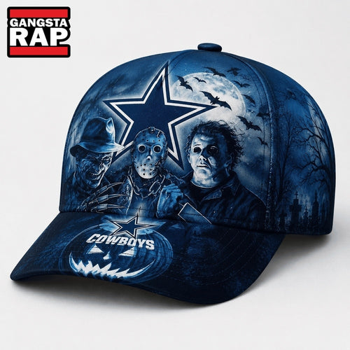 Dallas Cowboys NFL Horror Night Halloween 2026 Design Classic Cap