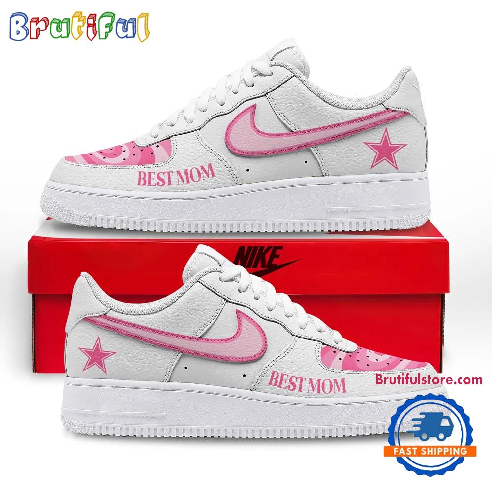 Dallas Cowboys NFL Mother Day Best Mom Air Force 1 Shoes Sneaker