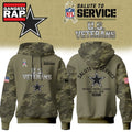 Dallas Cowboys NFL US Veterans Salute To Service 2026 Hoodie Shirt, Football New Design Shirt