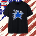 Dallas Cowboys Skeleton Party Star NFL Football T Shirt