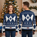 Dallas Cowboys Star Argyle Snowflake Ugly Christmas Sweater
