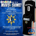 Dallas Mavericks Filipino Night 2026 Basketball Jersey