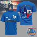 Dallas Mavericks Texas Strong 2025 Blue 3D Shirt