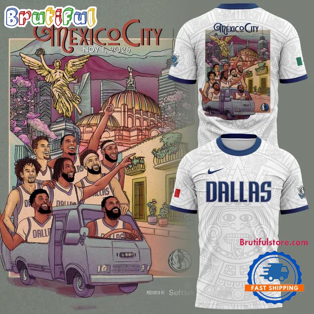 Dallas Mavericks We are ready Mexico City 3D Shirt