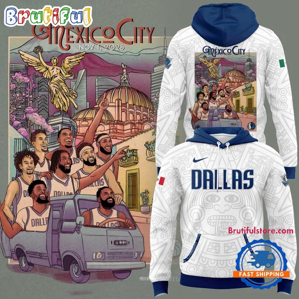 Dallas Mavericks We are ready Mexico City Hoodie Shirt