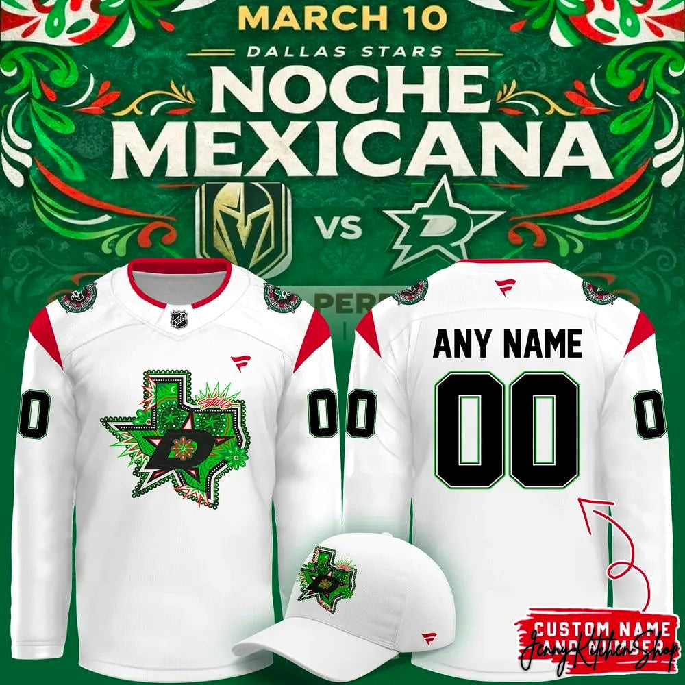 Dallas Stars Noche Mexicana 2026 Hockey Jersey