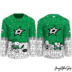 Dallas Stars Peanuts Limited Edition Hockey Jersey