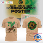 Dallas Stars x Black History Night 2025 NHL New Hoodie T-Shirt
