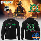 Dallas Stars x Firefighter Appreciation Night Hoodie T-Shirt