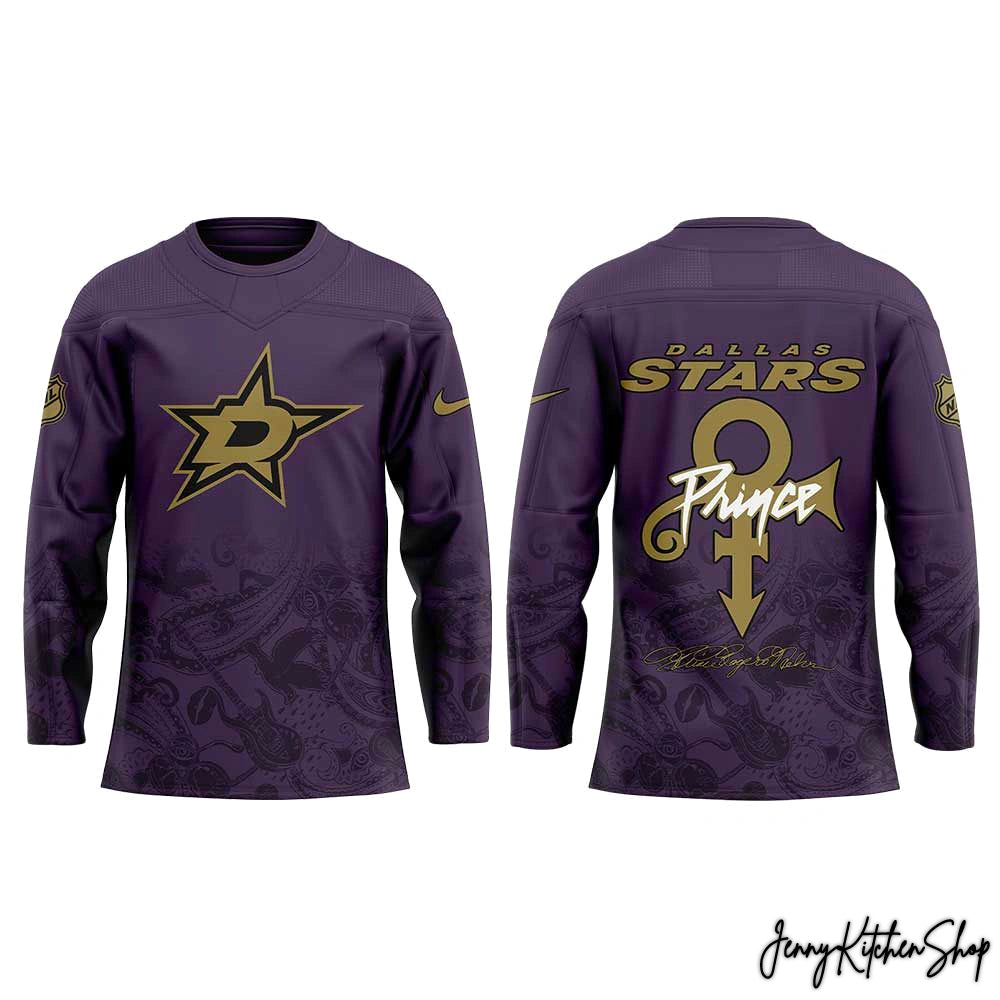 Dallas Stars x Prince Rogers Nelson Night 2026 Hockey Jersey