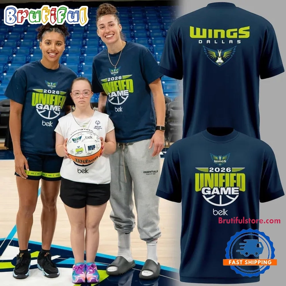 Dallas Wings 2026 Unified Game T Shirt