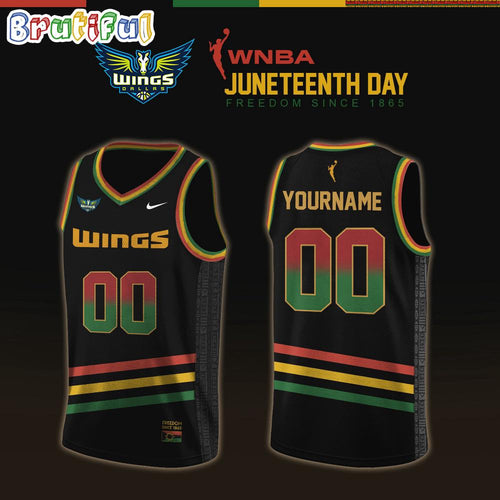 Dallas Wings 2026 WNBA x Juneteenth Day Limited Edition Basebketball Jersey