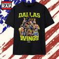 Dallas Wings WNBA Team Graphic Vintage T Shirt