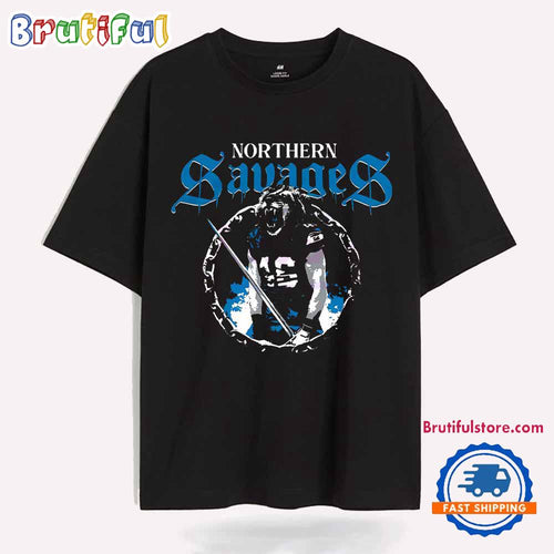 Dan Campbell Lions Defense Northern Savages T Shirt