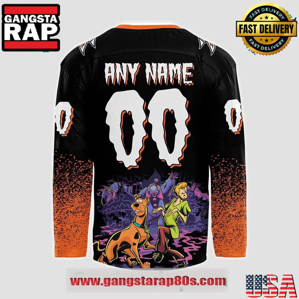 Danbury Hat Tricks x Scooby-Doo Night 2025 Custom Hockey Jersey