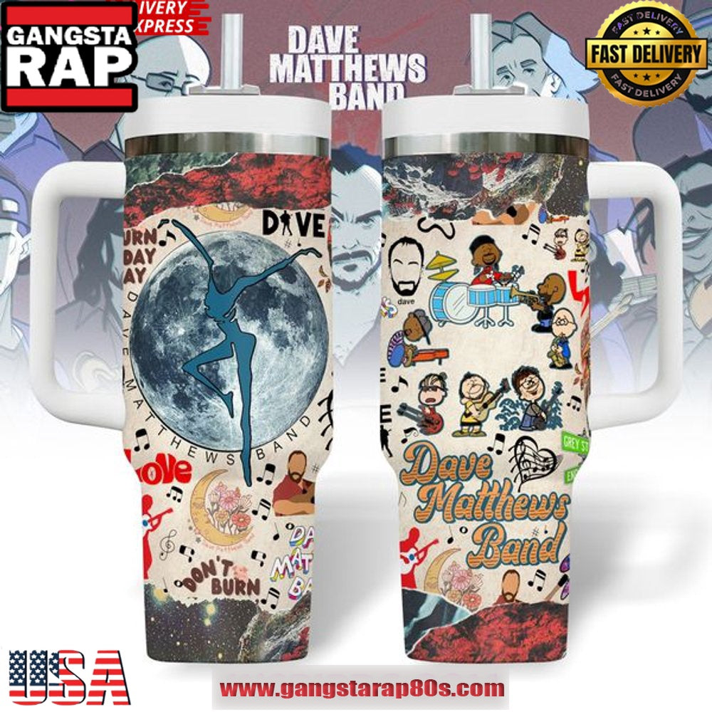 Dave Matthews Band Limited Edition Stanley Tumbler Cup 40oz